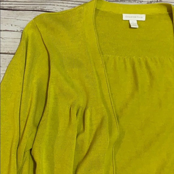 Women’s charter club cardigan size large - Picture 3 of 5